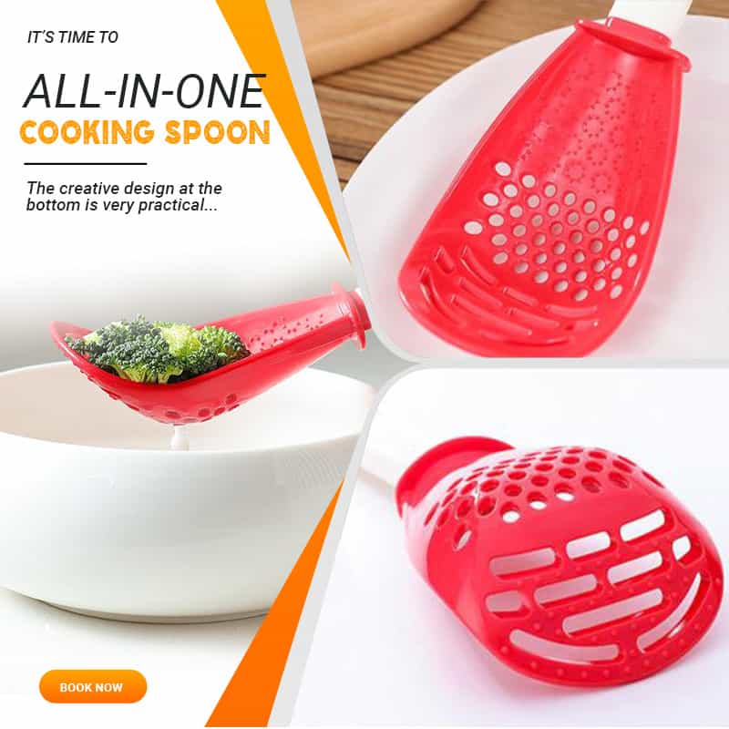 Multifunctional Kitchen Cooking Spoon (BUY 2 GET 1 FREE)