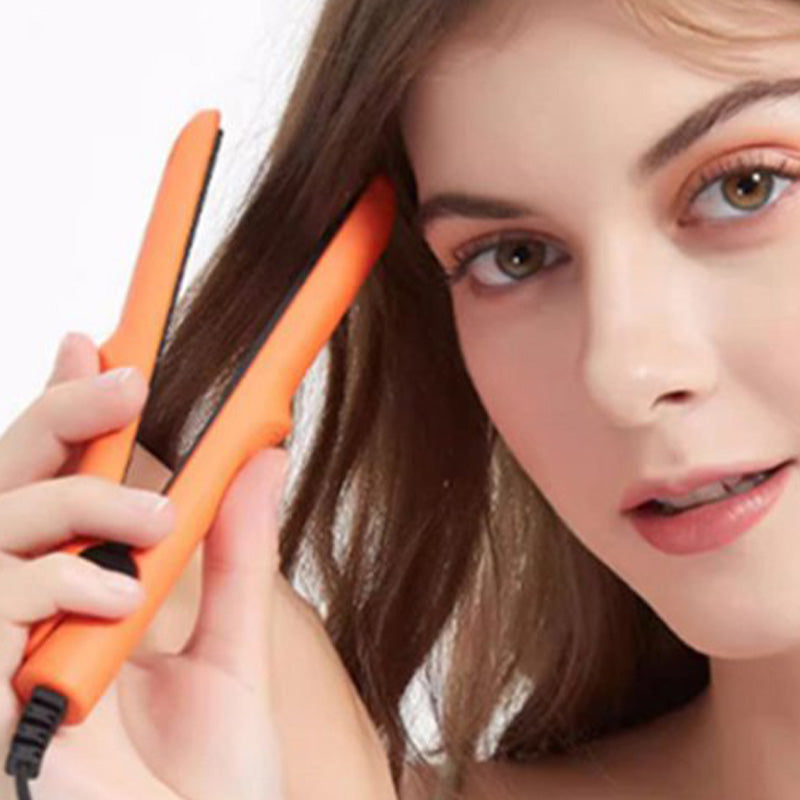 2-in-1 Mini Curling Wand & Flat Iron Hair Straightenerš„