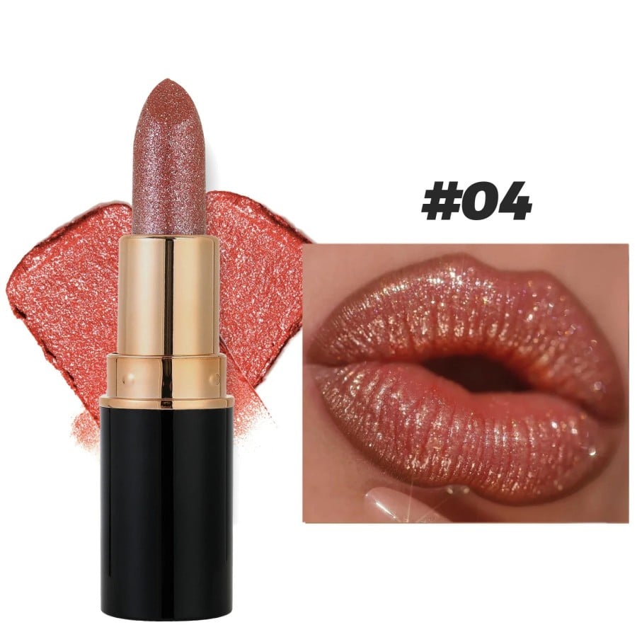 š„Lip Gloss Diamond Waterproof Glitter Lipstickš„
