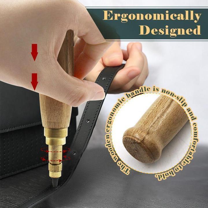 6 In 1 Leather Drilling Tool