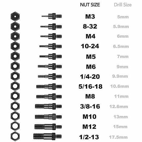 Upgrade Easy Automatic Rivet Tool Set