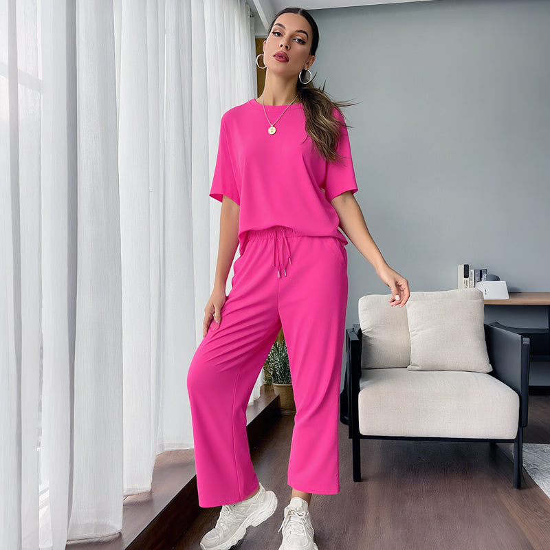๐ธ Women's Soft Casual Top and Pants Set