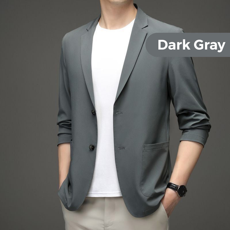 Men's Summer Lightweight Suit Jacket