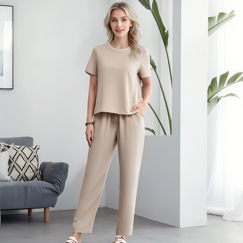 ๐ธ Women's Soft Casual Top and Pants Set