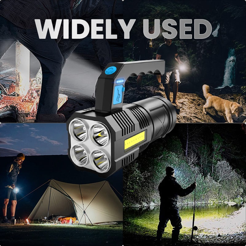 Multifunctional Glare Flashlight