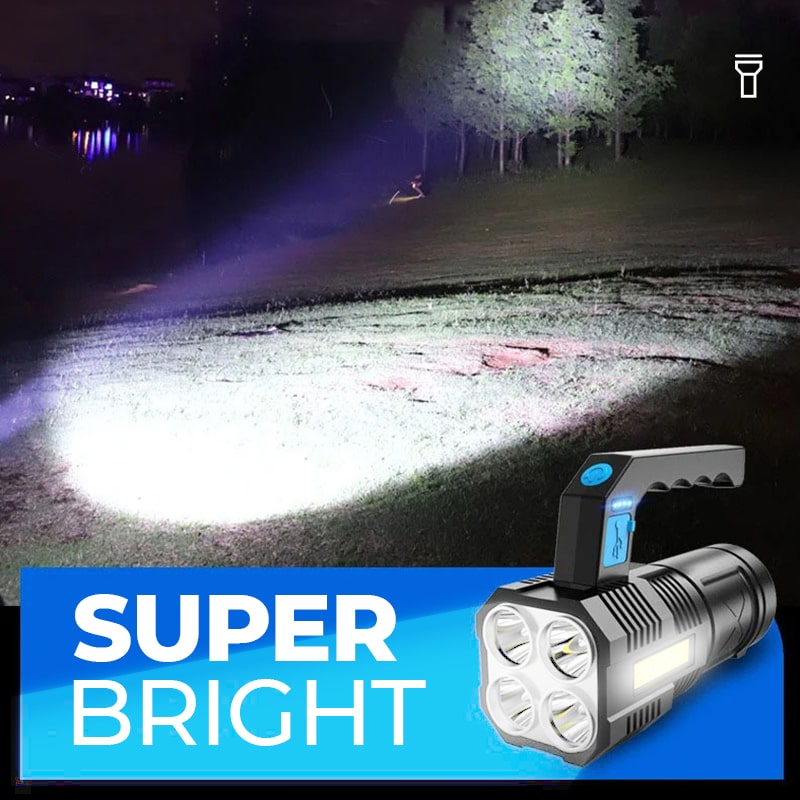 Multifunctional Glare Flashlight