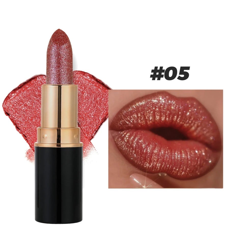 š„Lip Gloss Diamond Waterproof Glitter Lipstickš„