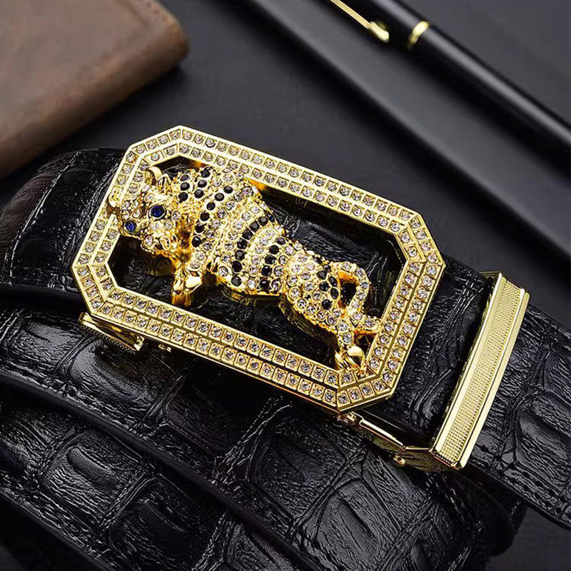 Men's Twelve Zodiac Durable Belt with Rhinestone(Great Sale⛄BUY 2 Get 10% OFF + Free shiping)