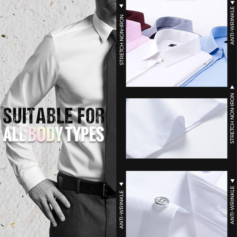 ✨Men's Stretch Non-iron Anti-wrinkle Shirt