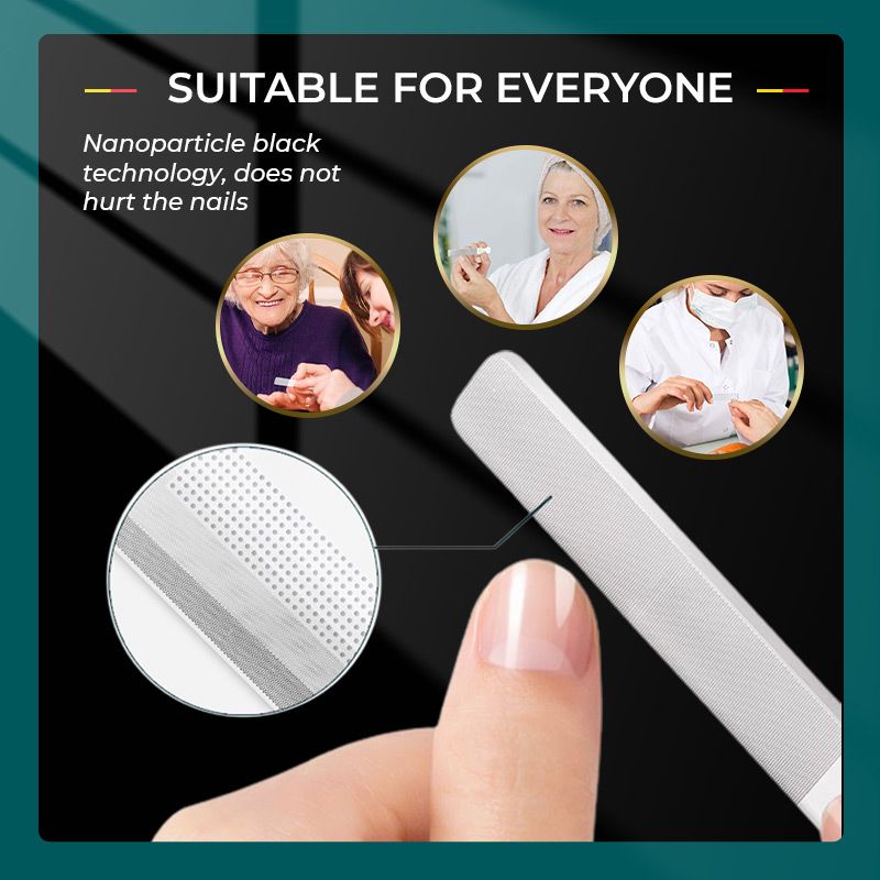 Nano-Grade Polishing And Polishing Nail File