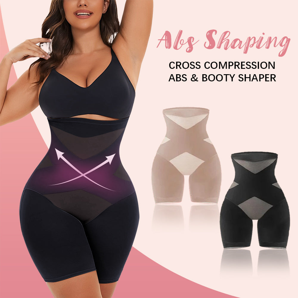 Cross Compression High Waisted Shaper