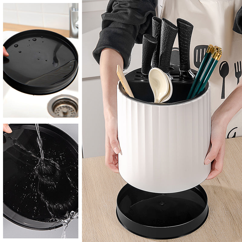 360°Rotation Kitchen Utensil Holder (Great Sale⛄BUY 2 Get 10% OFF + Freeshipping)