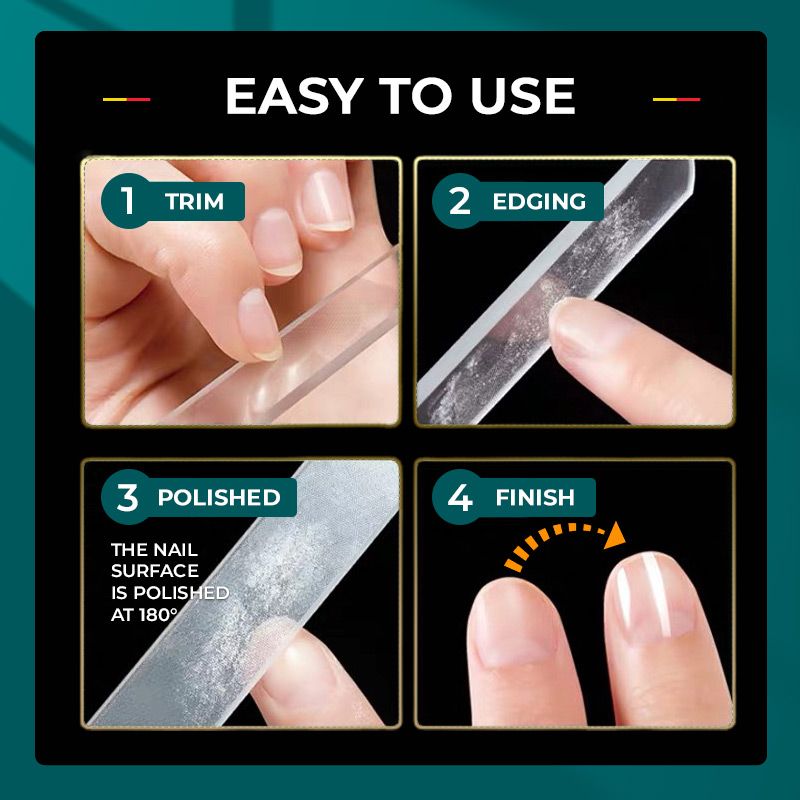 Nano-Grade Polishing And Polishing Nail File