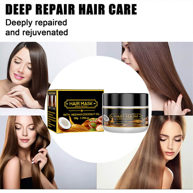 š„BUY 2 GET 1 FREE ( 3PCS) š„ShinyHair Instant Keratin Hair Repair Mask