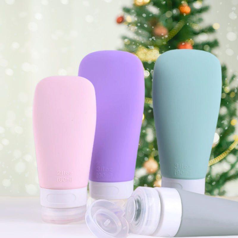 🌟Time-limited special offer🌟Portable Silicone Leak Proof Travel Bottles
