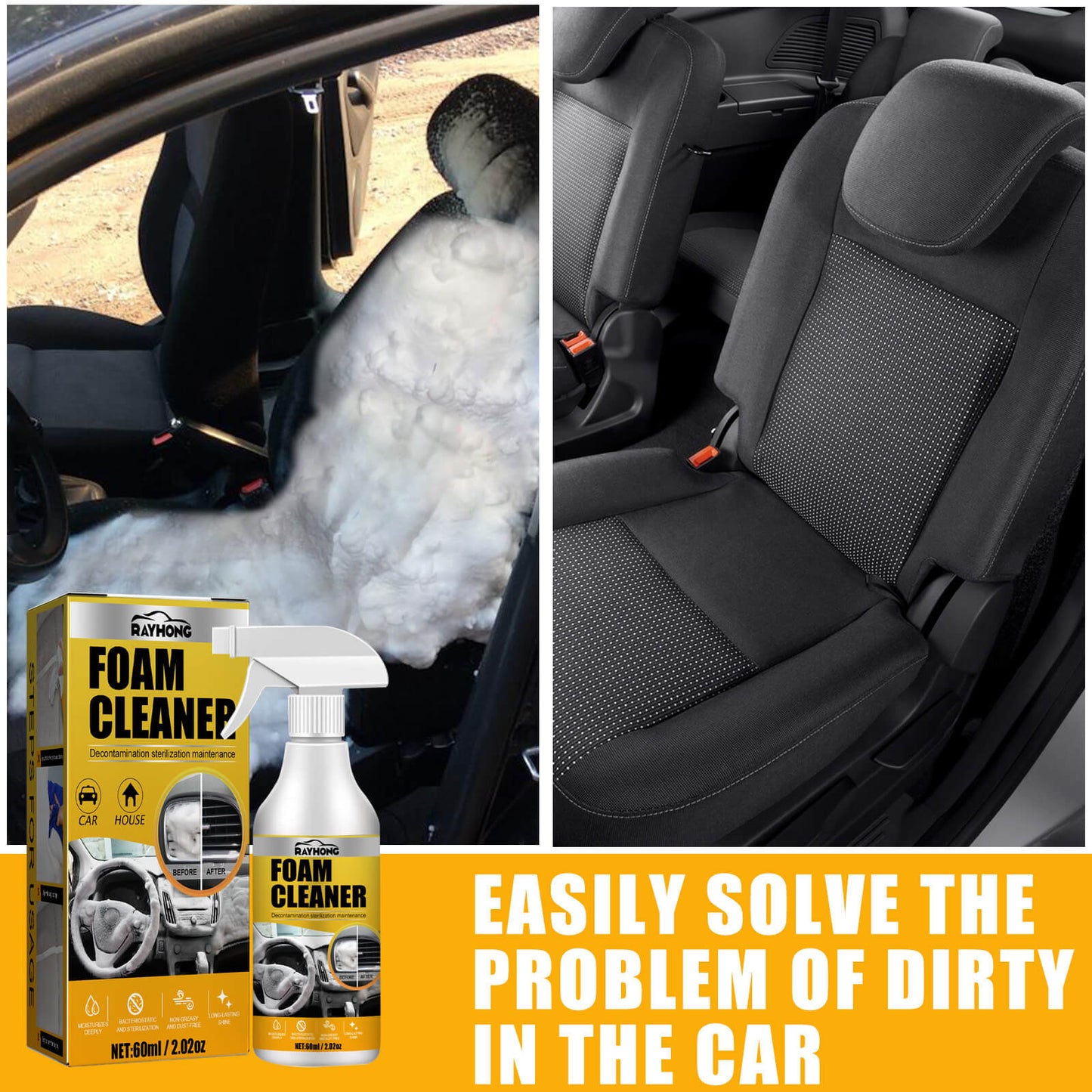 đ„2024 New Hot Sale 50% offđ„Multi-Purpose Foam Cleaner