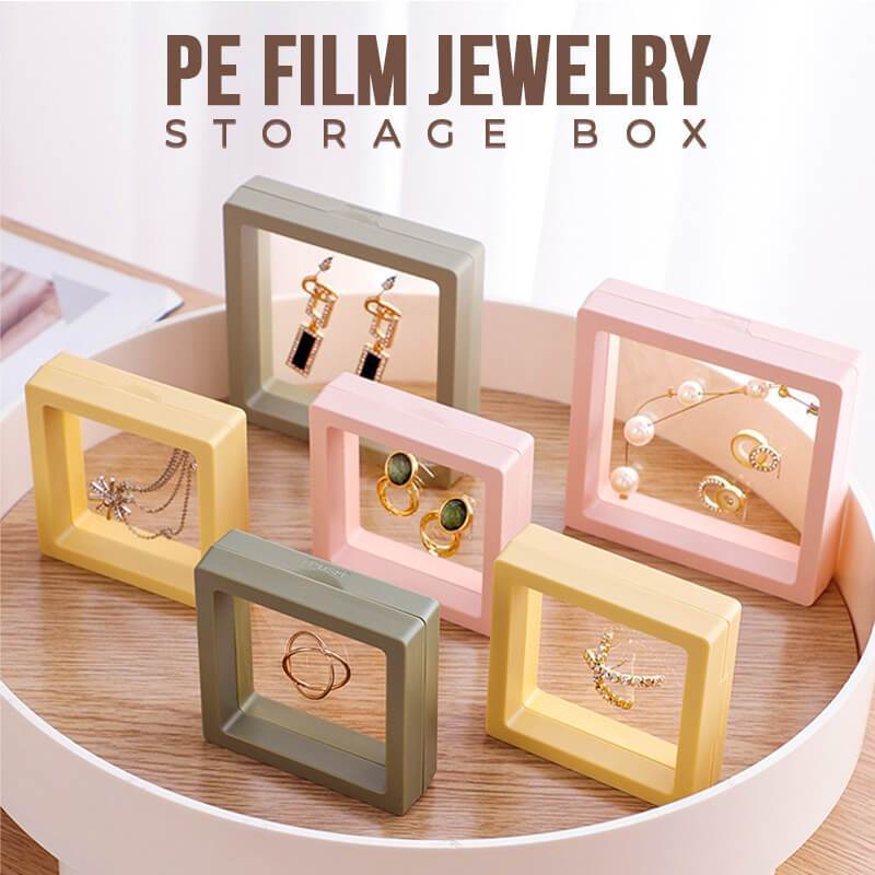 PE Film Color Jewelry Storage Box