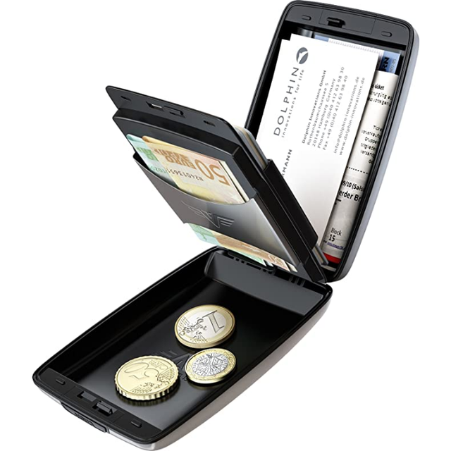 Secure RFID Deposit and Withdrawal Wallet