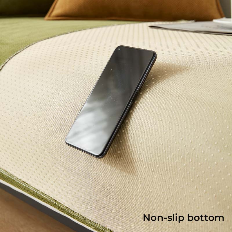🔥Herringbone Chenille Fabric Furniture Protector Sofa Cover