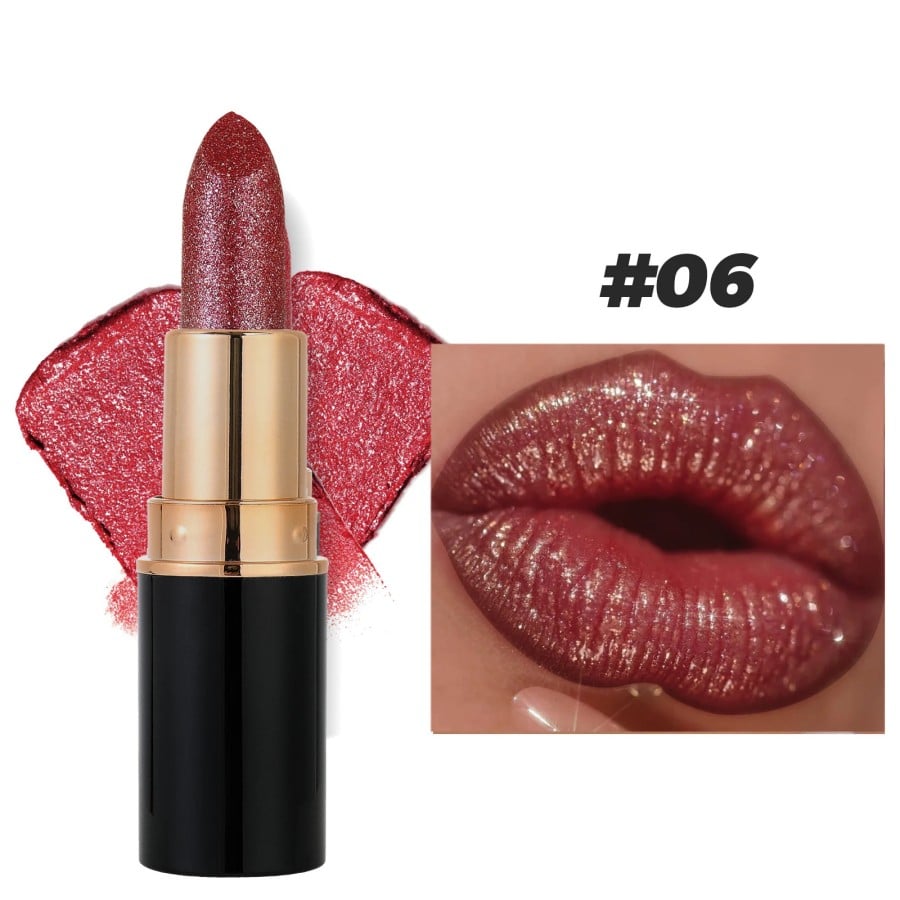 š„Lip Gloss Diamond Waterproof Glitter Lipstickš„