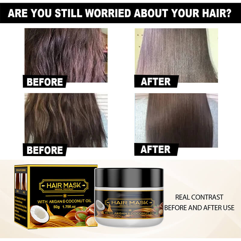 š„BUY 2 GET 1 FREE ( 3PCS) š„ShinyHair Instant Keratin Hair Repair Mask