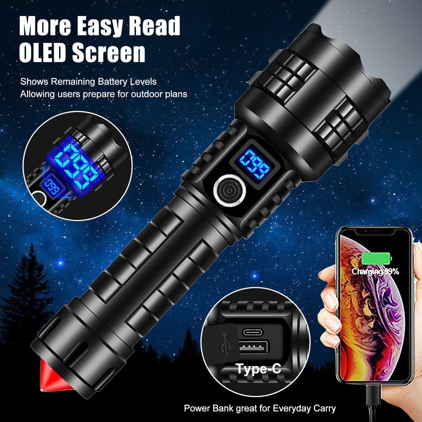 Limited Time Offer✨SUPER POWERFUL LED TORCH