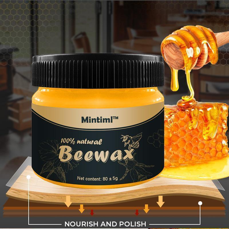 Wood Seasoning Beeswax - Polish for Furniture