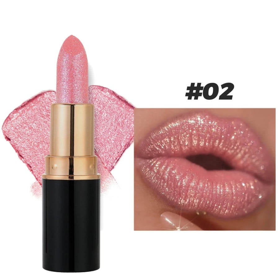 š„Lip Gloss Diamond Waterproof Glitter Lipstickš„