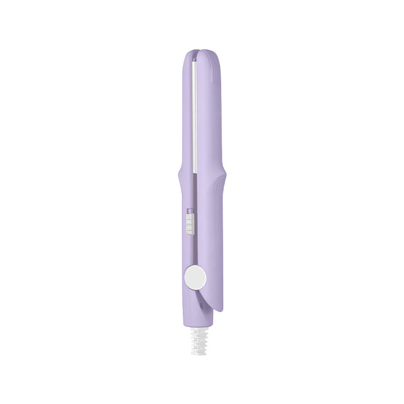 2-in-1 Mini Curling Wand & Flat Iron Hair Straightenerš„