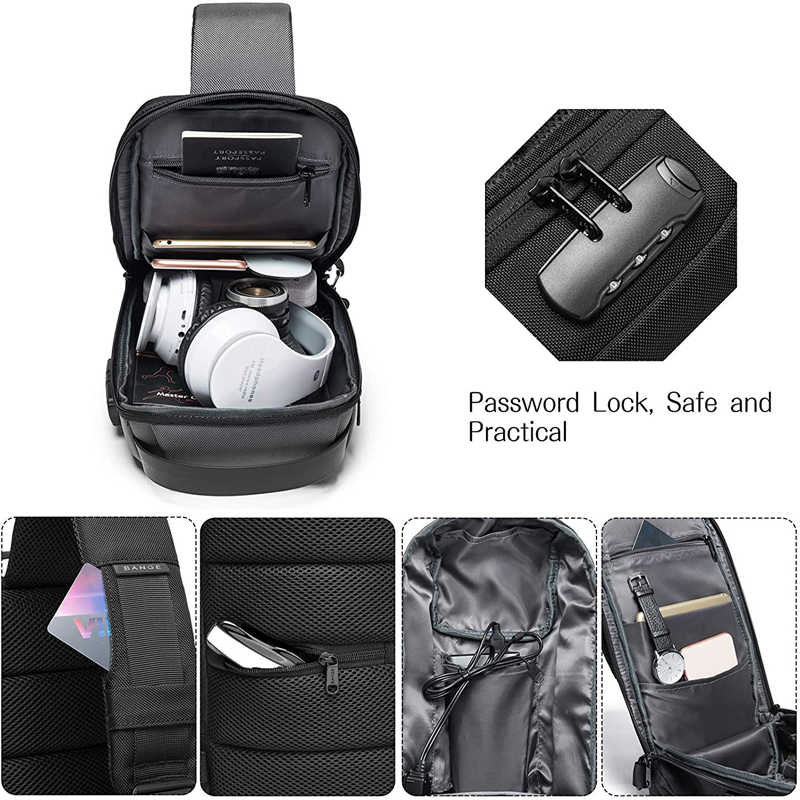 WATERPROOF SHOULDER BAG FOR MEN