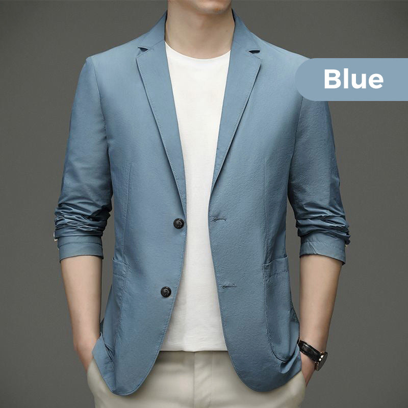 Men's Summer Lightweight Suit Jacket