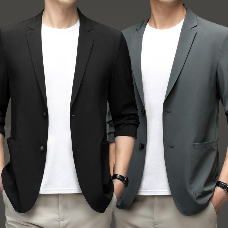 Men's Summer Lightweight Suit Jacket