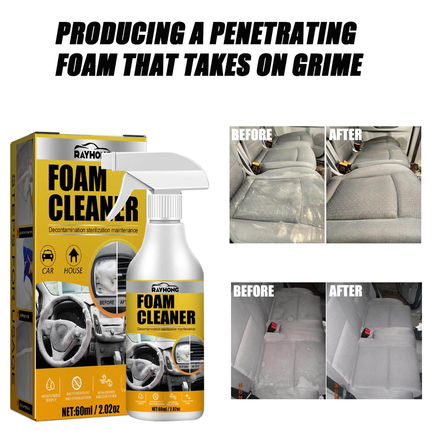 đ„2024 New Hot Sale 50% offđ„Multi-Purpose Foam Cleaner