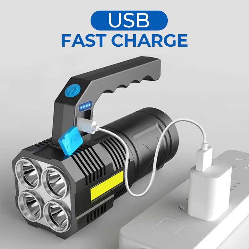 Multifunctional Glare Flashlight