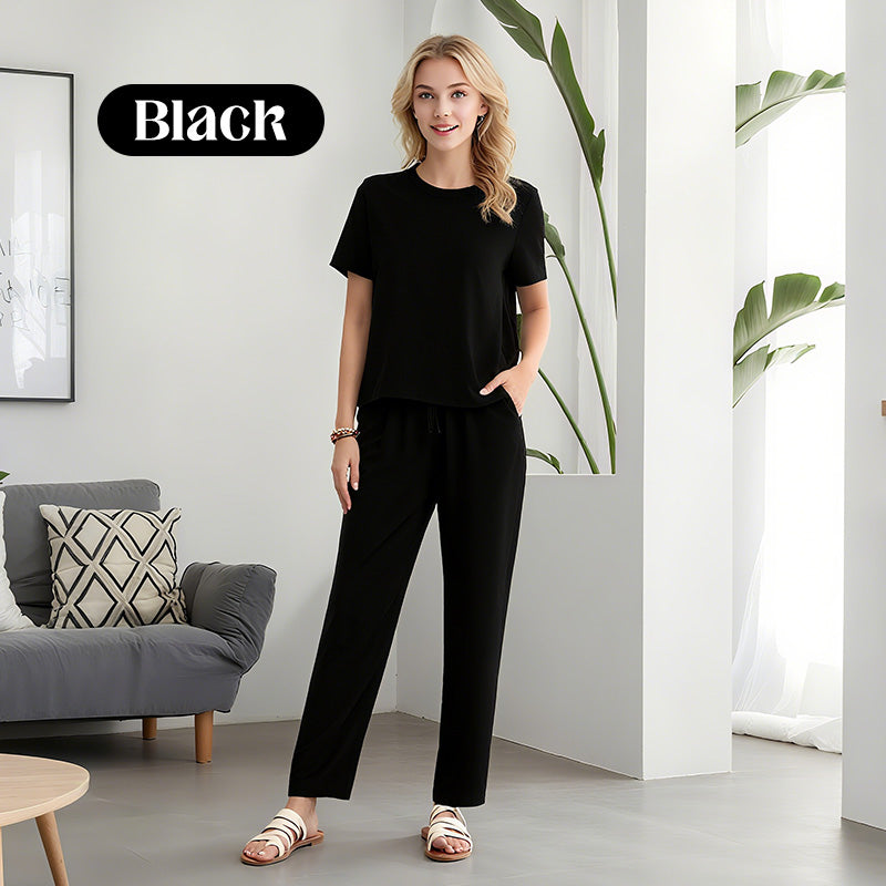๐ธ Women's Soft Casual Top and Pants Set