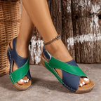 Women's Ultra Comfortable Slope Heel Sandals