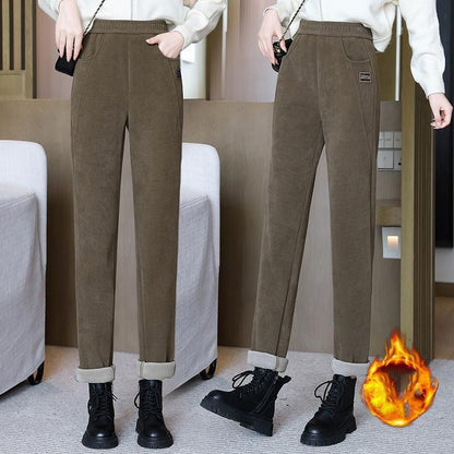 Women's High-waist Warm-weather Casual Pants