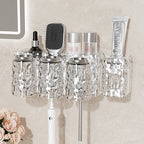 ✨Glacier Pattern Non Punching Toothbrush Shelf