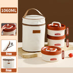 Microwaveable Stainless Steel Insulated Lunch Box