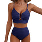 Women's Push Up High Waist Bikini