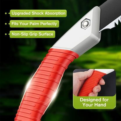 Lightweight And Sharp Universal Pruning Saw With Sheath