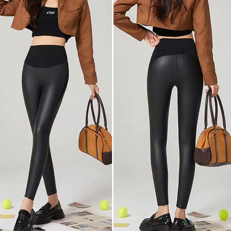 ✨Women’s Faux Lifting Leather Leggings (Great Sale⛄BUY 2 Get 5% OFF + FREE SHIPPING)