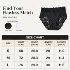 Women's Soft Breathable Lace Briefs