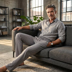 Ice Feel Quick-Dry Athletic Pants – Cooling Fabric, Loose Fit & Moisture-Wicking (M–4XL) 🌿👖