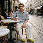 👖 Men's Minimalist Wide-Leg Pants – Structured Seams & Premium Fabric – Bold Silhouette & Versatile Style 🚶‍♂️