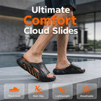 🌞🏖️Non-Slip Thick Sole Cloud Slides for Men