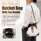 👜  Color-Blocked Bag – Stylish, Metal Hardware, Multi-Way 🧳