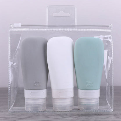 🌟Time-limited special offer🌟Portable Silicone Leak Proof Travel Bottles