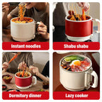 🫕🫕Multi-functional rice cooker is safe to use anytime, anywhere!