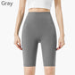 Schönes Geschenk für Sie! Nahtlose kurze Po-Lifting-Sportleggings für Damen mit hoher Taille